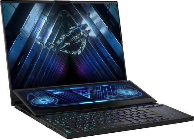 ASUS Zephyrus Duo 16 (2023) Gaming Laptop, 16” LED 240Hz/3ms, QHD 16:10 Display, 100% DCI-P3, NVIDIA GeForce RTX 4080, AMD Ryzen 9 7945HX, 32GB DDR5, 1TB SSD, Windows 11 Pro,