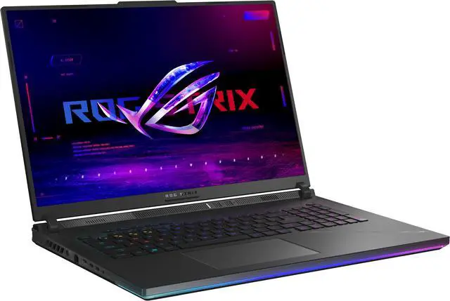 Alt view image 2 of 18 - ASUS ROG Strix SCAR 18 (2023) Gaming Laptop, 18" Nebula Display 16:10 QHD 240Hz/3ms, GeForce RTX 4090, Intel Core i9-13980HX, 32GB DDR5, 2TB PCIe SSD, Wi-Fi 6E, Windows 11 Pro, G834JY-XS97