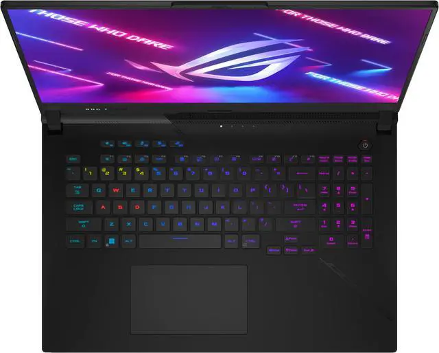 Alt view image 5 of 14 - ASUS ROG Strix SCAR 17 (2023) Gaming Laptop, 17.3” QHD 240Hz/3ms, 100% DCI-P3 Display, GeForce RTX 4090, AMD Ryzen 9 7945HX, 32GB DDR5, 1TB PCIe SSD, Wi-Fi 6E, Windows 11 Pro, G733PY-XS96