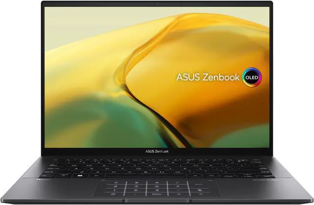 Alt view image 9 of 17 - ASUS ZenBook 14 OLED Laptop 14” 2.8K OLED Touch Display, AMD Ryzen 7 5825U CPU, Radeon Graphics, 16GB RAM, 512GB PCIe SSD, Windows 11 Home, Jade Black, UM3402YA-DB74T