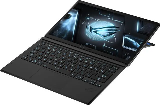 Alt view image 8 of 16 - ASUS ROG Flow Z13 (2023) Gaming Laptop Tablet, 13.4" Nebula Display 16:10 QHD+ 165Hz, GeForce RTX 4050, Intel Core i9-13900H, 16GB LPDDR5, 1TB PCIe SSD, Wi-Fi 6E, Windows 11, GZ301VU-DS94