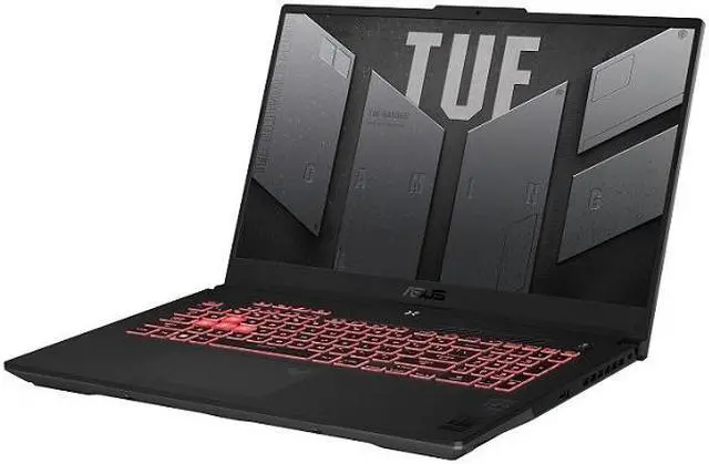 Alt view image 4 of 9 - ASUS TUF Gaming A15 (2023) - 15.6" GeForce RTX 4050 Laptop GPU - AMD Ryzen 7 7735HS  - 16GB Memory - 1 TB PCIe SSD - Windows 11 Home 64-bit - Gaming Laptop - 144 Hz IPS (FA507NU-DS74 )