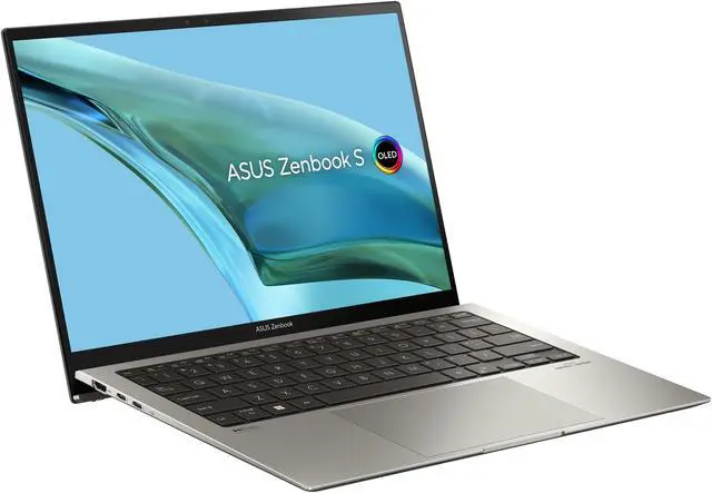 Alt view image 3 of 6 - 2023 ASUS Zenbook S 13 OLED Ultra Laptop, 13.3” OLED 2.8K Display, Intel Evo Certified, i7-1355UCPU, Intel® Iris Xe Graphics, 32GB RAM, 1TB SSD, Windows 11 Pro, Basalt Grey, UX5304VA-XS76T