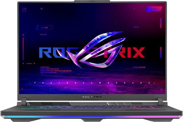 Alt view image 5 of 12 - ASUS ROG Strix G16 (2023) Gaming Laptop, 16” 16:10 FHD 165Hz, GeForce RTX 4050, Intel Core i5-13450HX, 16GB DDR5, 1TB PCIe SSD, Wi-Fi 6E, Windows 11, G614JU-NS54