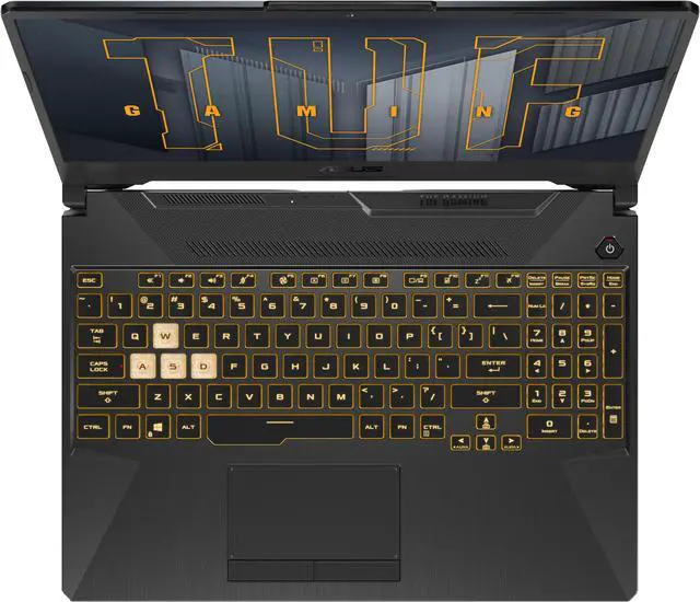 Alt view image 4 of 17 - ASUS TUF Gaming F15 Gaming Laptop, 15.6" 144Hz FHD Display, Intel Core i5-11400H Processor, GeForce RTX 2050, 8GB DDR4 RAM, 512GB PCIe SSD Gen 3, Wi-Fi 6, Windows 11, FX506HF-ES51