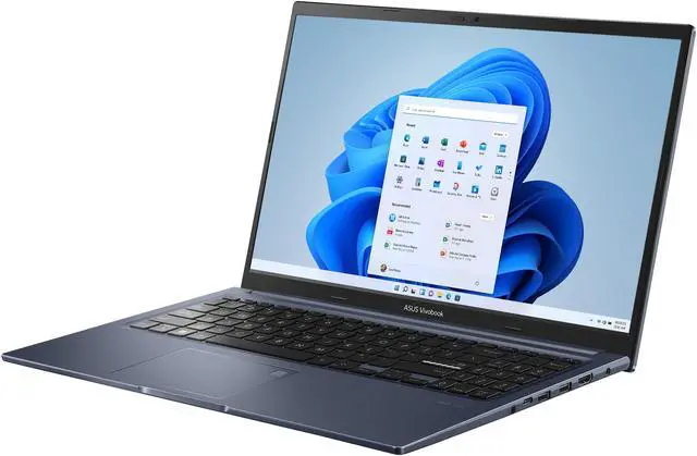 Alt view image 3 of 6 - ASUS Vivobook 15 Slim Laptop, 15.6” FHD Display, Intel Core i5-12500H CPU, Intel Iris Xe graphics, 16GB RAM, 512GB SSD, Windows 11 Home, Quiet Blue, F1502ZA-NB54