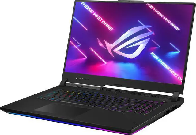 Alt view image 4 of 13 - ASUS ROG Strix SCAR 17 X3D (2023) Gaming Laptop, 17.3" QHD 240Hz/3ms, 100% DCI-P3 Display, GeForce RTX 4090, AMD Ryzen 9 7945HX3D, 32GB DDR5, 2TB PCIe SSD, Wi-Fi 6E, Windows 11 Pro, G733PYV-XH97
