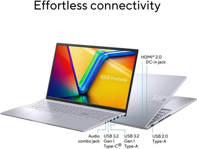 Alt view image 3 of 11 - ASUS Vivobook 17X 17.3" Intel Core i9-13900H - 16GB Memory - 1TB M.2 NVMe PCIe 3.0 SSD - Windows 11 Home (K3704)