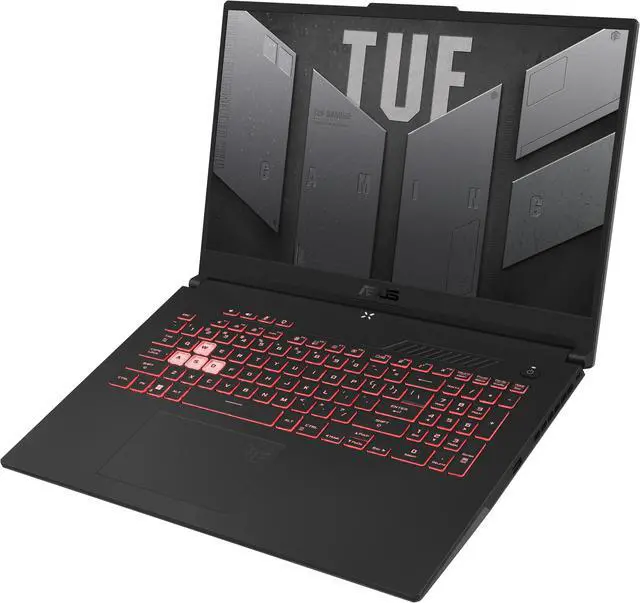 Alt view image 7 of 20 - ASUS TUF Gaming A15 (2023) Gaming Laptop, 15.6" FHD 144Hz, 100% sRGB Display, GeForce RTX 4070, AMD Ryzen 9 7940HS, 16GB DDR5, 1TB PCIe SSD, Wi-Fi 6, Windows 11, FA507XI-EH94