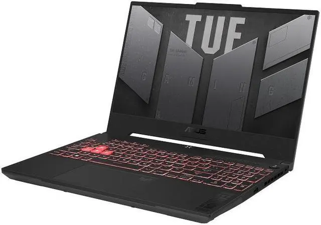 Alt view image 5 of 19 - ASUS TUF Gaming A15 (2023) Gaming Laptop, 15.6" FHD 144Hz, 100% sRGB Display, GeForce RTX 4060, AMD Ryzen 7 7735HS, 16GB DDR5, 1TB PCIe SSD, Wi-Fi 6, Windows 11, FA507NV-EH74