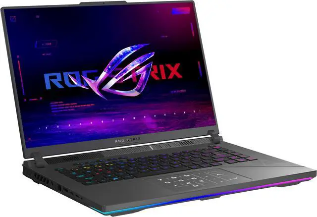 Alt view image 3 of 16 - ASUS ROG Strix G16 - 16" GeForce RTX 4070 Laptop GPU - Intel Core i9-14900HX  - 32GB Memory - 1 TB PCIe SSD - Windows 11 Pro 64-bit - Gaming Laptop - 240 Hz IPS (G614JIR-XS96 )