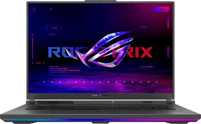 Alt view image 3 of 15 - ASUS ROG Strix G18 (2024) Gaming Laptop, 18" Nebula Display 16:10 QHD 240Hz/3ms, GeForce RTX 4070, Intel Core i9-14900HX, 32GB DDR5, 1TB PCIe SSD, Wi-Fi 6E, Windows 11 Pro, G814JIR-XS96