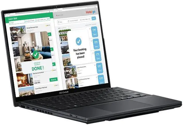 Alt view image 4 of 15 - ASUS Zenbook DUO Laptop, Dual 14" OLED 3K 120Hz Touch Display, Intel Evo Certified, Intel Core Ultra 9 185H CPU, Intel Arc Graphics, 32GB RAM, 1TB SSD, Windows 11, Inkwell Gray, UX8406MA-PS99T