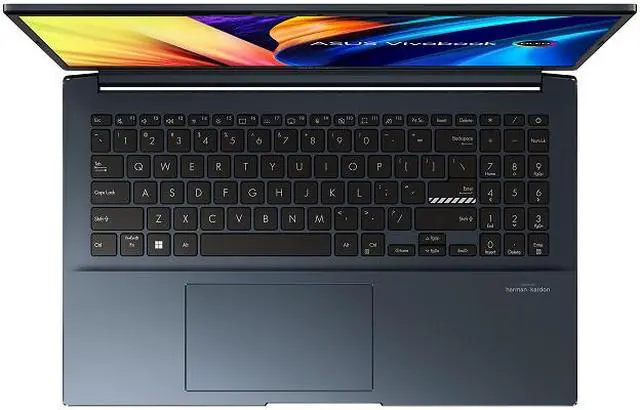 Alt view image 14 of 18 - ASUS Vivobook Pro 15 OLED Laptop, 15.6" UHD Display, AMD Ryzen 9 7940HS Mobile CPU, NVIDIA GeForce RTX 4060 Laptop GPU, 32GB RAM, 1TB SSD, Windows 11 Home, Quiet Blue, M6500XV-ES99