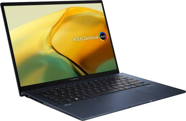 Alt view image 5 of 17 - ASUS 14" Zenbook OLED Laptop - 2.8K resolution - Intel Core i9-13900H - 16GB Memory - 1TB M.2 NVMe PCIe 4.0 SSD - Windows 11 - Ponder Blue - UX3402VA-DS94 - Intel Evo Edition