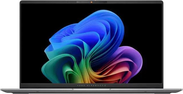 Alt view image 4 of 10 - ASUS Vivobook S 15 laptop; Copilot+ PC, 15.6” 3K 120Hz OLED Display, Qualcomm Snapdragon X Elite X1E-78-100 12-Core Processor, 16GB RAM, 1TB SSD, Windows 11 Home, Cool Silver, S5507QAD-PS96