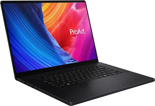 Alt view image 2 of 11 - ASUS ProArt P16 H7606WV-DB93T-CB Nano Black 16.0" 4K WQUXGA OLED PANTONE Validated TouchScreen AMD Ryzen AI 9 HX370 32GB RAM 1TB SSD NVIDIA RTX 4060 Laptop 8GB Graphics Win11 Home