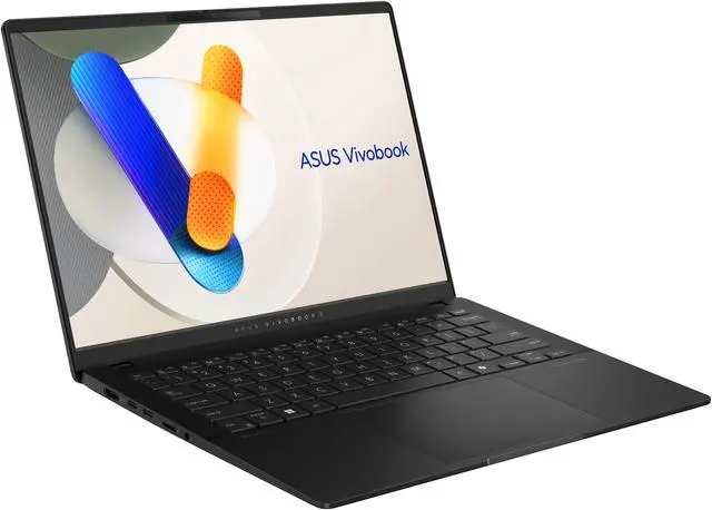 Alt view image 5 of 16 - ASUS Vivobook S 14" Copilot+ PC Laptop AMD Ryzen AI 9 365  24 GB LPDDR5X Memory 512 GB PCIe SSD AMD Radeon 880M Windows 11 Home 64-bit M5406WA-DS76