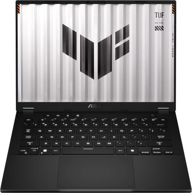Alt view image 2 of 10 - ASUS TUF Gaming A14 FA401UV-DB74 Gaming Laptop, 14' IPS Display AMD Ryzen 7 8845HS 16GB RAM 1TB SSD, NVIDIA GeForce RTX 4060 Graphics, Windows 11 Home