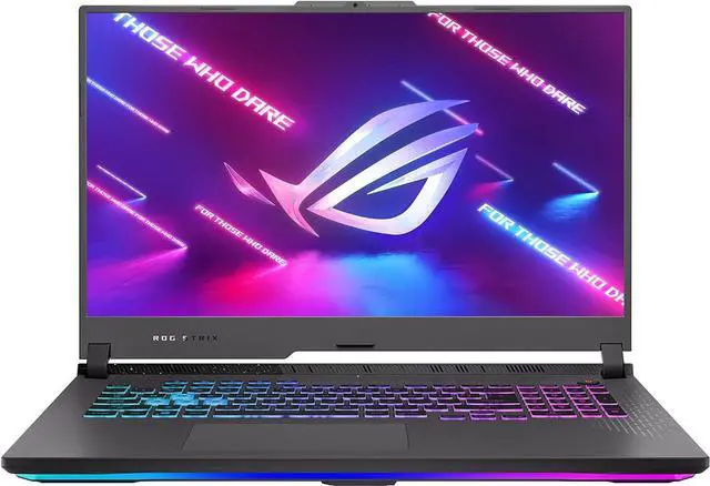 Main image of ASUS ROG Strix G17 Gaming Laptop AMD Ryzen 9 7845HX 3.0 GHz NVIDIA GeForce RTX 4060 16GB Memory 1 TB PCIe SSD 17.3" WQHD Windows 11 Home G713PV-WS94