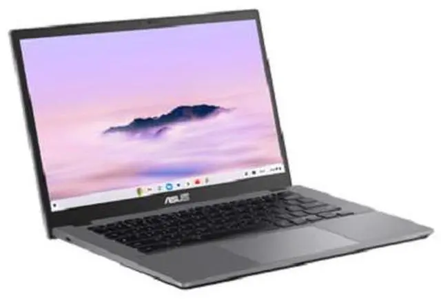 Alt view image 3 of 14 - ASUS Chromebook Intel Core 3 N355 8GB Memory 128 GB SSD 14.0" Non-Touch Screen Chrome OS CX1405CTA-DS31-CB