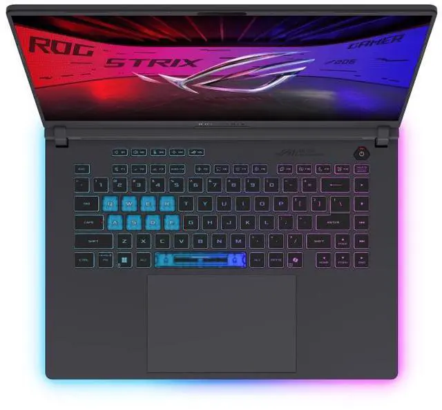 Alt view image 18 of 18 - ASUS ROG Strix G16 - 16" GeForce RTX 5060 Laptop GPU - Intel Core Ultra 9 275HX  - 16GB Memory - 1 TB NVMe SSD - Wi-Fi 7 Windows 11 Home - Gaming Laptop - 240 Hz (G615LM-DS94 )