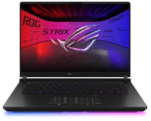 Alt view image 2 of 17 - ASUS ROG Strix SCAR 16 2.5K 240Hz G-Sync Mini LED 16" Gaming Laptop, Intel Core Ultra 9 Processor 275HX, NVIDIA GeForce RTX 5070 Ti, 32GB DDR5-5600, 1TB NVMe SSD, Windows 11 Pro (G635LR-XS96)