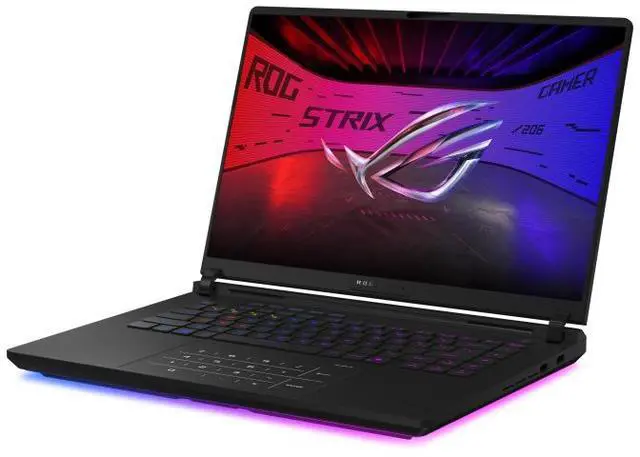 Alt view image 4 of 17 - ASUS ROG Strix SCAR 16 2.5K 240Hz G-Sync Mini LED 16" Gaming Laptop, Intel Core Ultra 9 Processor 275HX, NVIDIA GeForce RTX 5070 Ti, 32GB DDR5-5600, 1TB NVMe SSD, Windows 11 Pro (G635LR-XS96)