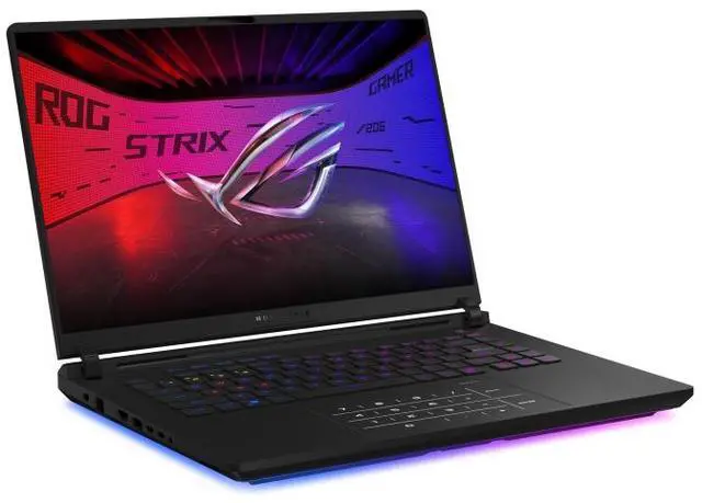 Alt view image 5 of 17 - ASUS ROG Strix SCAR 16 2.5K 240Hz G-Sync Mini LED 16" Gaming Laptop, Intel Core Ultra 9 Processor 275HX, NVIDIA GeForce RTX 5070 Ti, 32GB DDR5-5600, 1TB NVMe SSD, Windows 11 Pro (G635LR-XS96)