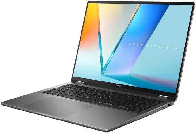 Alt view image 3 of 18 - ASUS Vivobook Laptop 16" Touchscreen Copilot+ PC Intel Ultra 7 256V 16GB Memory 512 GB PCIe SSD Intel Arc Graphics Windows 11 Home TP3607SA-DS74T
