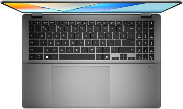 Alt view image 9 of 18 - ASUS Vivobook Laptop 16" Touchscreen Copilot+ PC Intel Ultra 7 256V 16GB Memory 512 GB PCIe SSD Intel Arc Graphics Windows 11 Home TP3607SA-DS74T