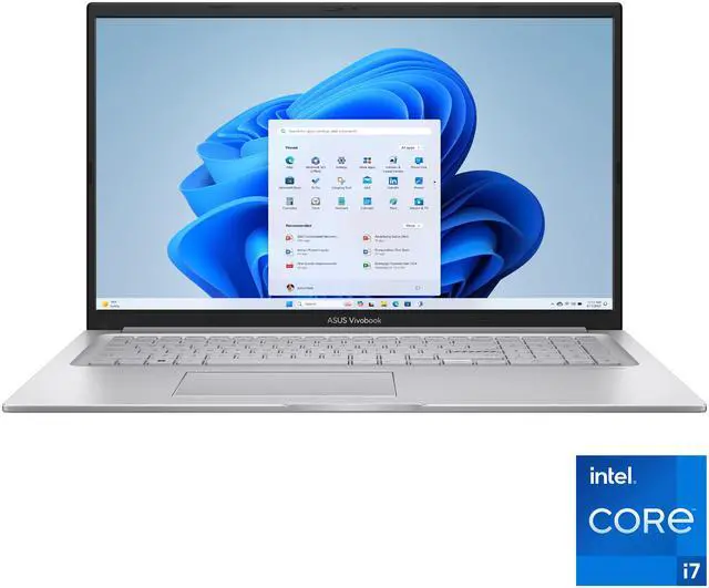 Main image of ASUS VivoBook 17.3"  Intel Core i7-1355U 16GB Memory 1 TB PCIe SSD Intel Iris Xe Graphics Windows 11 Home