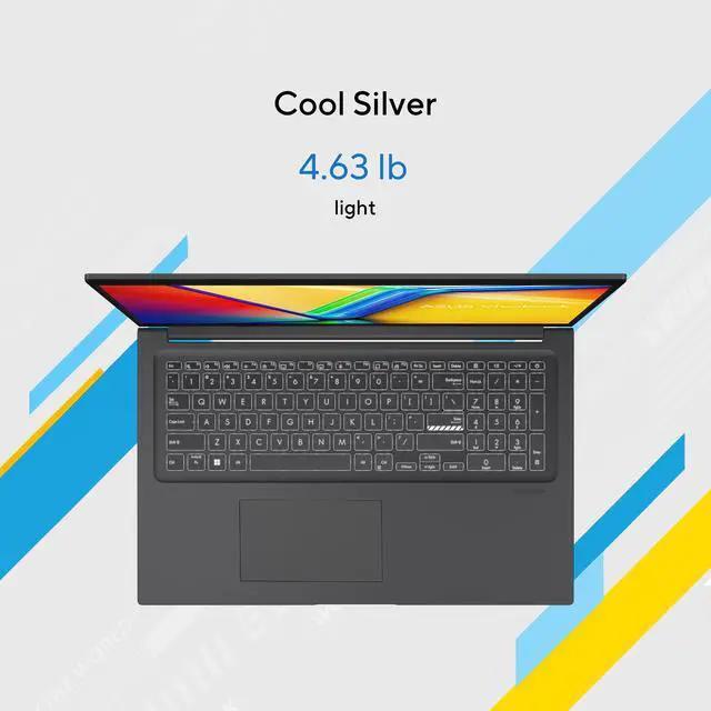 Alt view image 5 of 10 - ASUS VivoBook 17.3"  Intel Core i7-1355U 16GB Memory 1 TB PCIe SSD Intel Iris Xe Graphics Windows 11 Home