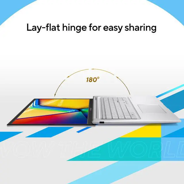 Alt view image 7 of 10 - ASUS VivoBook 17.3"  Intel Core i7-1355U 16GB Memory 1 TB PCIe SSD Intel Iris Xe Graphics Windows 11 Home