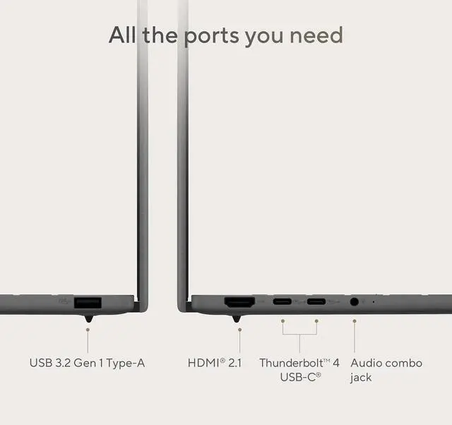 Alt view image 4 of 10 - ASUS Laptop Zenbook A14 16GB Memory 512 GB NVMe SSD Integrated Graphics 14.0" Non-Touch Screen Windows 11 Home UX3407QA-DS52-CA
