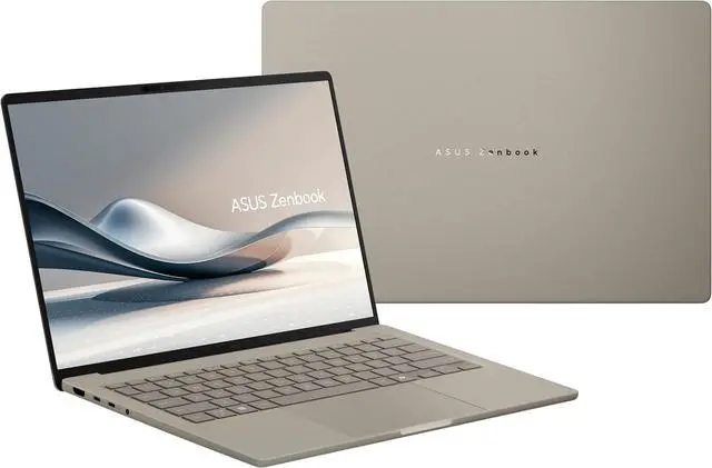 Alt view image 10 of 10 - ASUS Laptop Zenbook A14 16GB Memory 512 GB NVMe SSD Integrated Graphics 14.0" Non-Touch Screen Windows 11 Home UX3407QA-DS52-CA