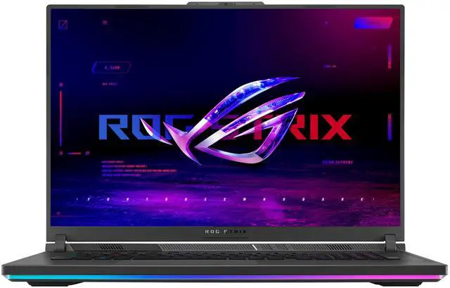 Alt view image 2 of 19 - ASUS ROG Strix G18 - 18.0" GeForce RTX 5070 Laptop GPU - AMD Ryzen 9 8940HX - 16GB Memory - 1 TB PCIe SSD - Windows 11 Home Gaming Laptop - 240 Hz (G814PP-DS94)