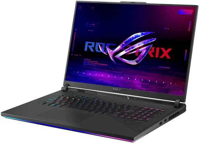 Alt view image 4 of 19 - ASUS ROG Strix G18 - 18.0" GeForce RTX 5070 Laptop GPU - AMD Ryzen 9 8940HX - 16GB Memory - 1 TB PCIe SSD - Windows 11 Home Gaming Laptop - 240 Hz (G814PP-DS94)
