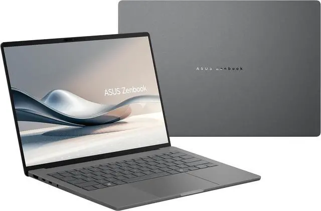 Alt view image 4 of 4 - ASUS Laptop Zenbook A14 Qualcomm Snapdragon X X1-26-100 32GB Memory 1TB M.2 NVMe PCIe 4.0 SSD Qualcomm Adreno GPU 14.0" Non-Touch Screen Windows 11 Home UX3407QA-DS51-CA