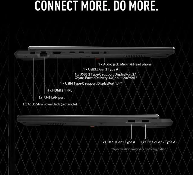 Alt view image 7 of 12 - ASUS TUF Gaming A16 - 16" GeForce RTX 5060 Laptop GPU - AMD Ryzen 7 260 - 16GB Memory - 512 GB NVMe SSD - Windows 11 Home - Gaming Laptop - 165 Hz IPS (FA608UM-NS73 )