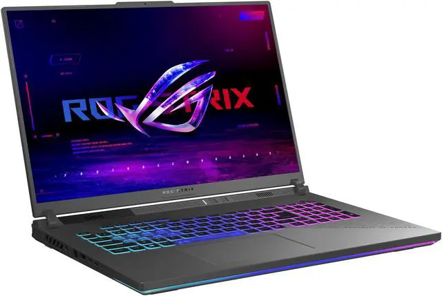 Alt view image 3 of 12 - ASUS ROG Strix G18 - 18" GeForce RTX 5060 Laptop GPU - AMD Ryzen 9 8940HX  - 32GB Memory - 1 TB PCIe SSD - Windows 11 Home - Gaming Laptop - 240 Hz IPS (G814PM-ES96 )