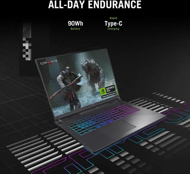 Alt view image 9 of 12 - ASUS ROG Strix G18 - 18" GeForce RTX 5060 Laptop GPU - AMD Ryzen 9 8940HX  - 32GB Memory - 1 TB PCIe SSD - Windows 11 Home - Gaming Laptop - 240 Hz IPS (G814PM-ES96 )