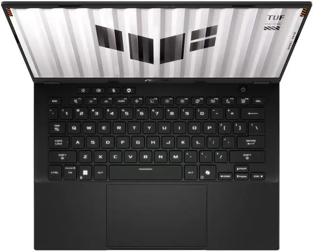 Alt view image 3 of 8 - ASUS TUF Gaming A14B26 - 14" GeForce RTX 5060 Laptop GPU - AMD Ryzen AI 7 350  - 16GB Memory - 1 TB NVMe SSD - Windows 11 Home - Gaming Laptop - 165 Hz (FA401KM-DS74 )