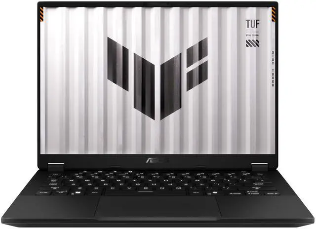 Main image of ASUS TUF Gaming A14B26 - 14" GeForce RTX 5060 Laptop GPU - AMD Ryzen AI 7 350  - 16GB Memory - 1 TB NVMe SSD - Windows 11 Home - Gaming Laptop - 165 Hz (FA401KM-DS74 )