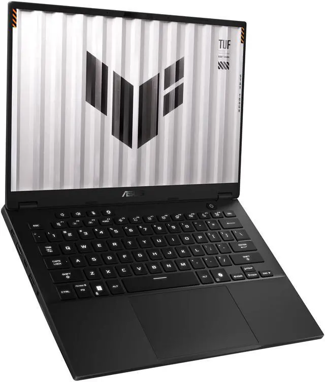 Alt view image 7 of 8 - ASUS TUF Gaming A14B26 - 14" GeForce RTX 5060 Laptop GPU - AMD Ryzen AI 7 350  - 16GB Memory - 1 TB NVMe SSD - Windows 11 Home - Gaming Laptop - 165 Hz (FA401KM-DS74 )