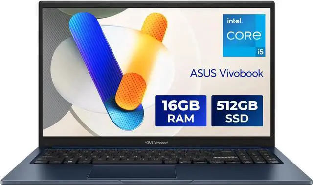 Main image of ASUS VivoBook 15.6" TouchScreen Intel Core i5-1334U 16GB Memory 512 GB SSD Windows 11 Home