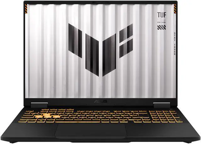 Main image of ASUS TUF Gaming F16 (2025) Gaming Laptop, 16” FHD+ 165Hz 16:10 Display, Intel® Core™ i7 Processor 14650HX, NVIDIA® GeForce RTX™ 5050, 16GB DDR5, 512GB PCIe Gen4 SSD, Wi-Fi 6E, Windows (FX608JHR-ES73 )