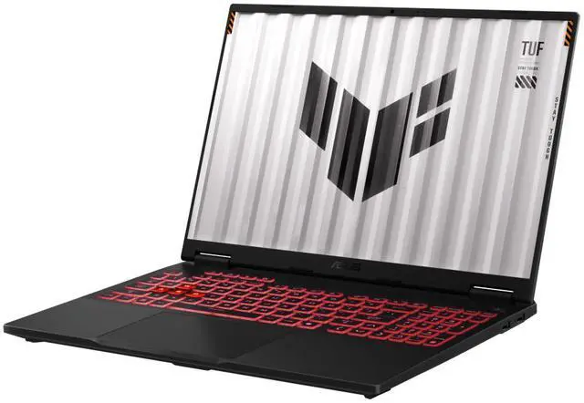 Alt view image 2 of 6 - ASUS TUF Gaming - 16" GeForce RTX 5070 Laptop GPU - AMD Ryzen 7 260  - 32GB Memory - 2 TB PCIe SSD - Windows 11 Home - Gaming Laptop - 165 Hz (FA608UP-DS77-CA )