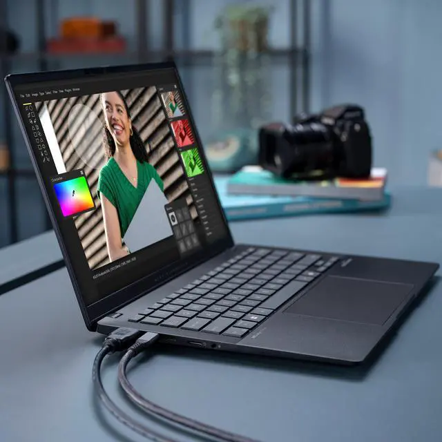 Alt view image 5 of 11 - ASUS Vivobook S14 Laptop, Copilot+ PC AMD Ryzen AI 9 HX 370 32GB RAM 1TB SSD (M5406WA-BS99)
