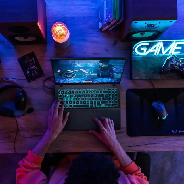 Alt view image 9 of 9 - ASUS - Vivobook V16 RTX 16" Laptop Intel Core 7 240H GeForce RTX 5060 16GB RAM 512 GB SSD Windows 11 Home (V3607VM-ES74)